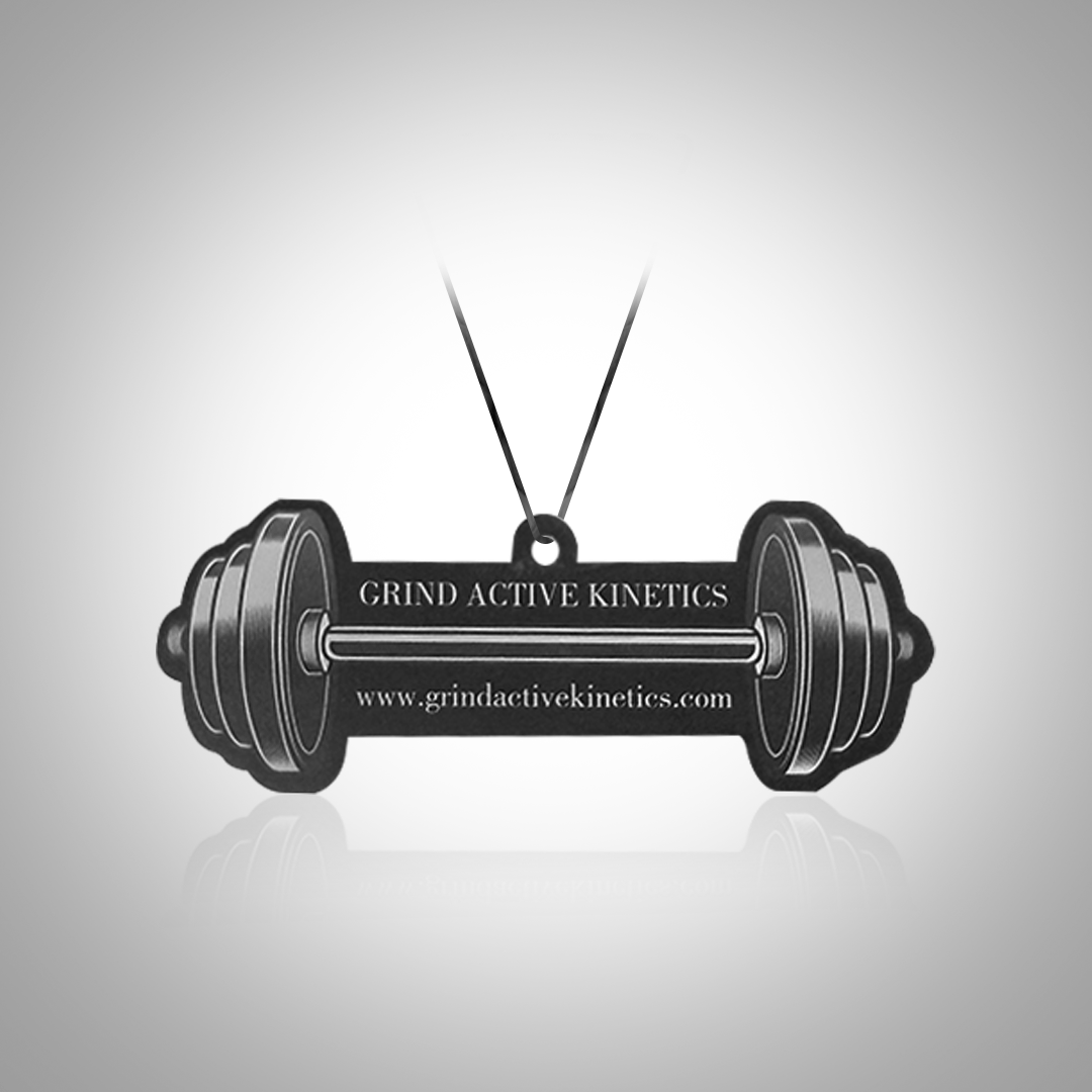 G.A.K Barbell Car Air Freshener - Grind Active Kinetics