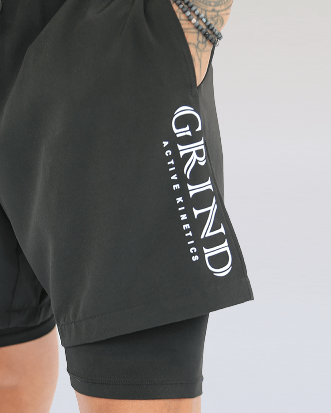 G.A.K Men’s Flex Double Layered Shorts - Grind Active Kinetics