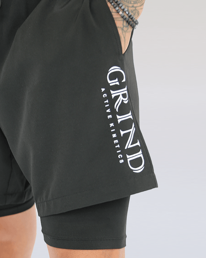 G.A.K Men’s Flex Double Layered Shorts - Grind Active Kinetics