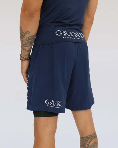 G.A.K Men’s Flex Double Layered Shorts - Grind Active Kinetics