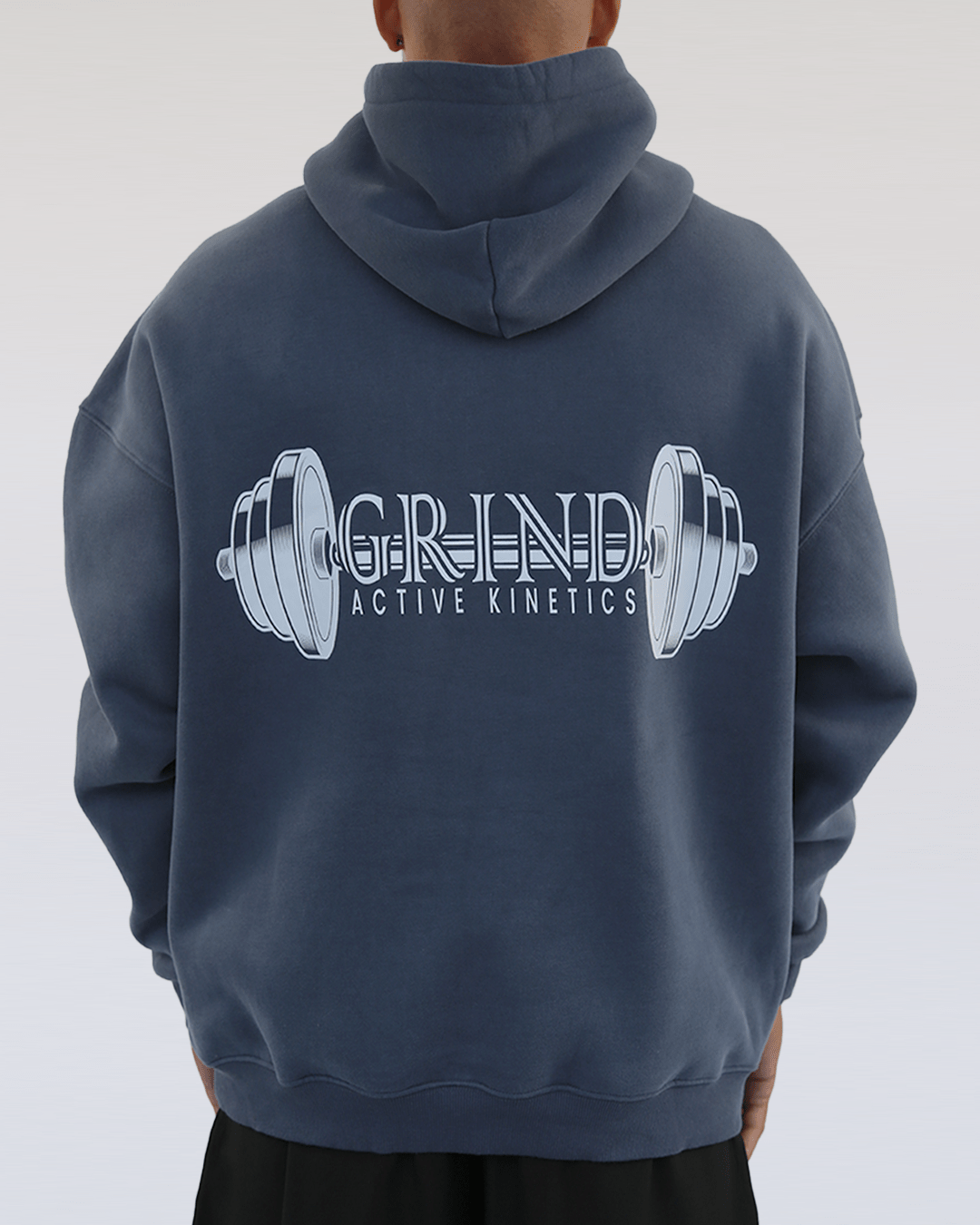 G.A.K Unisex Oversized Barbell Hoodie - Grind Active Kinetics