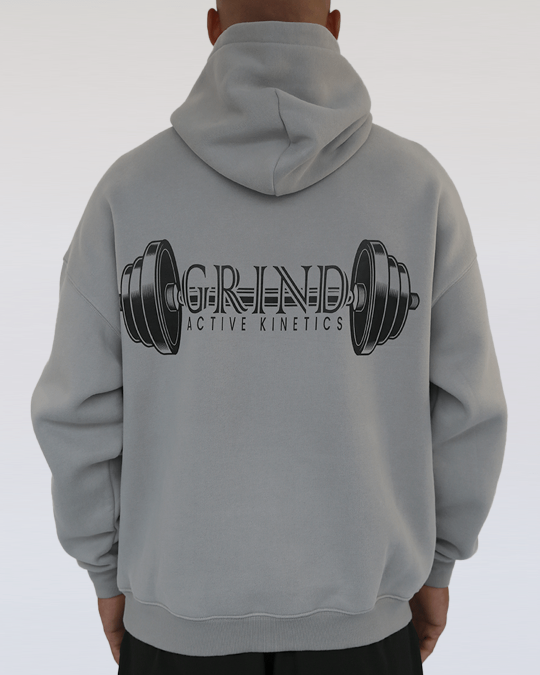 G.A.K Unisex Oversized Barbell Hoodie - Grind Active Kinetics