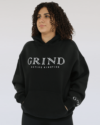 G.A.K Unisex Oversized Barbell Hoodie - Grind Active Kinetics
