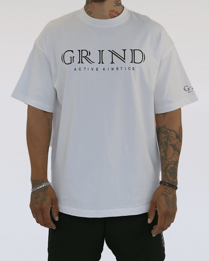 G.A.K UNISEX OVERSIZED BARBELL TEE - Grind Active Kinetics