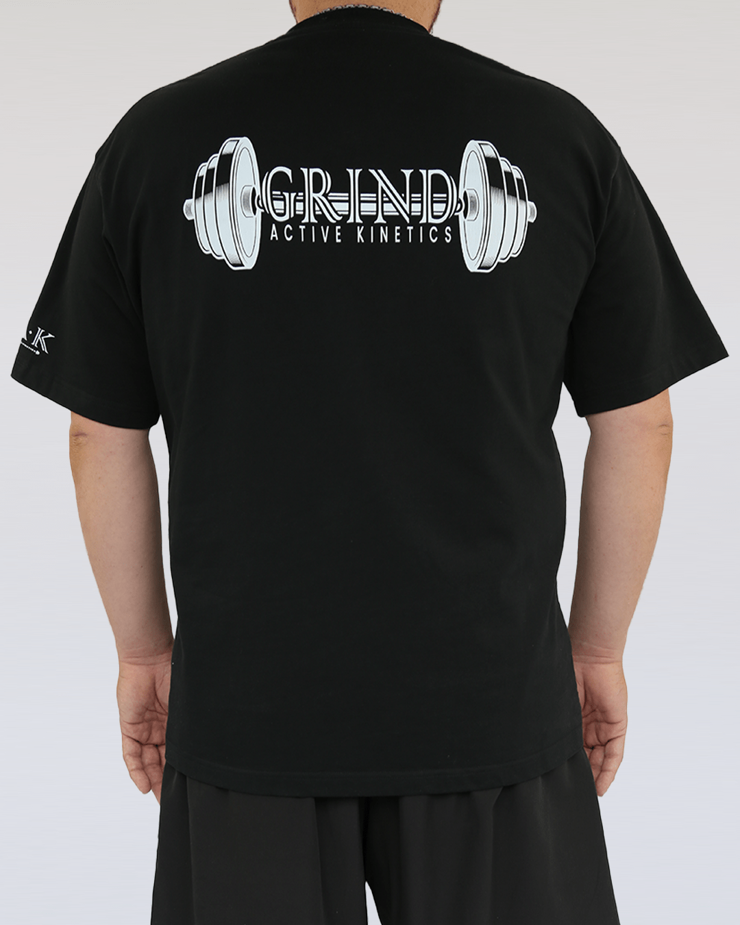 G.A.K UNISEX OVERSIZED BARBELL TEE - Grind Active Kinetics