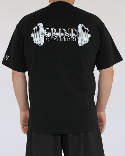 G.A.K UNISEX OVERSIZED BARBELL TEE - Grind Active Kinetics