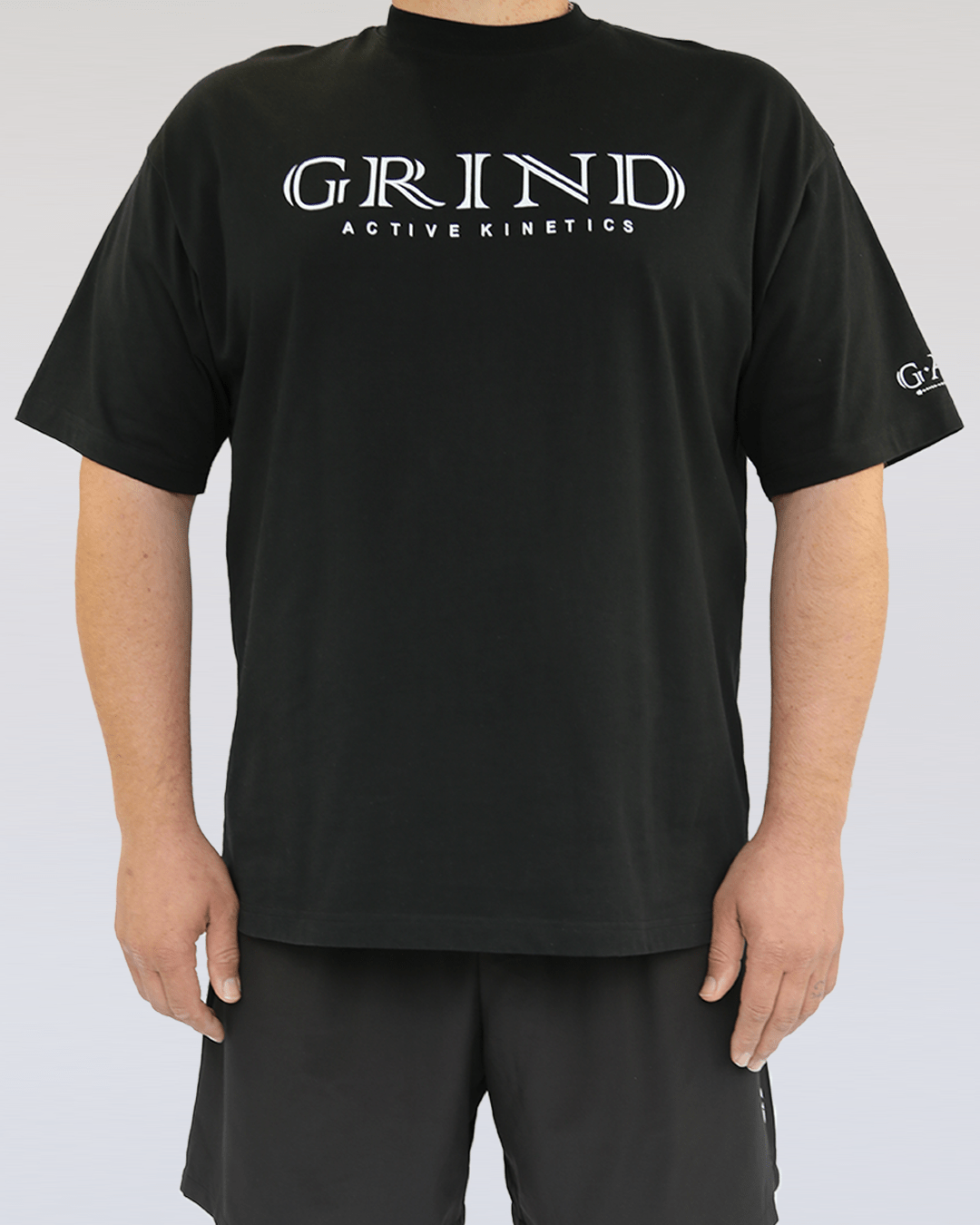 G.A.K UNISEX OVERSIZED BARBELL TEE - Grind Active Kinetics