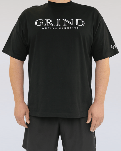 G.A.K UNISEX OVERSIZED BARBELL TEE - Grind Active Kinetics