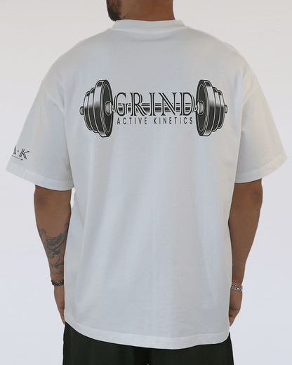 G.A.K UNISEX OVERSIZED BARBELL TEE - Grind Active Kinetics