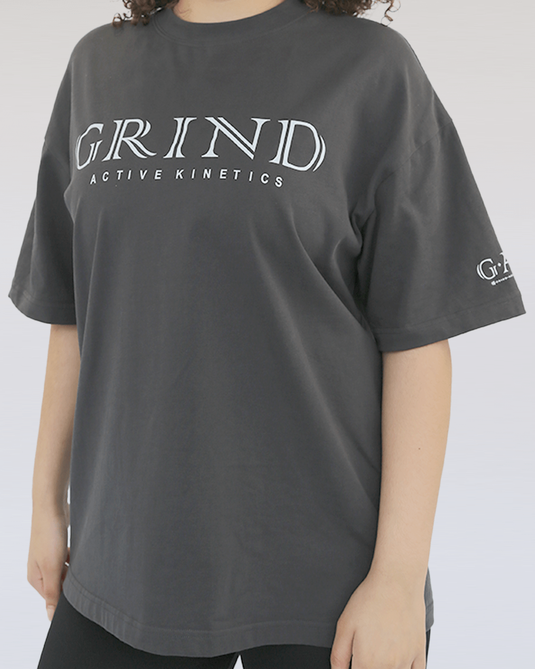 G.A.K UNISEX OVERSIZED BARBELL TEE - Grind Active Kinetics
